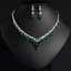 Wedding Jewelry Sets for Brides 18k Gold Plated Teardrop Zircon Set thumbnail 3