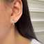 Explore 925 Silver Moissanite Earrings' Elegance thumbnail 2