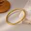 Plain Bangle for Women: Elegance in Minimalist Gold thumbnail 1