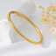 Plain Bangle for Women: Elegance in Minimalist Gold thumbnail 3