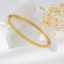 18K Gold Stainless Steel Snake Texture Bangle thumbnail 2