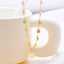 Popular minimalist small round piece brand chain charming girl stainless steel 18k gold-plated fashion retro jewelry necklace thumbnail 3