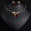 Bridal 18k Gold Plated Plum Blossom Branch Jewelry Set for Elegant Weddings thumbnail 1