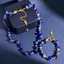 Lonceen Deep Blue Lapis Lazuli Crushed-Stone Bracelet thumbnail 2