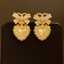 Lonceen Romantic Bow & Heart Clip-On Earrings thumbnail 1