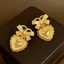 Lonceen Romantic Bow & Heart Clip-On Earrings thumbnail 3
