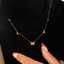 Gold Stainless Steel Butterfly Necklace thumbnail 1