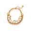 Luxury Gold Stainless Steel Bracelet With Pearl for Women thumbnail 2
