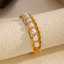 Luxury Gold Stainless Steel Bracelet With Pearl for Women thumbnail 1