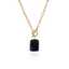 Stainless Steel Necklace Black Onyx OT Clasp thumbnail 2