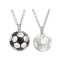 Masculine Sports-Themed Stainless Steel Soccer Necklace (Durable & Hypoallergenic) thumbnail 1