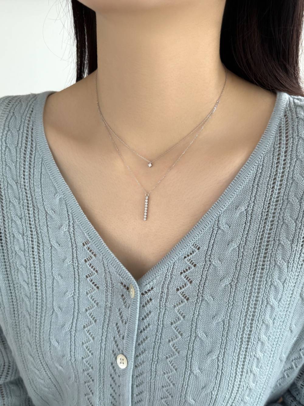 Elegant Silver Necklace for Women Men with 925 Pendant Designs