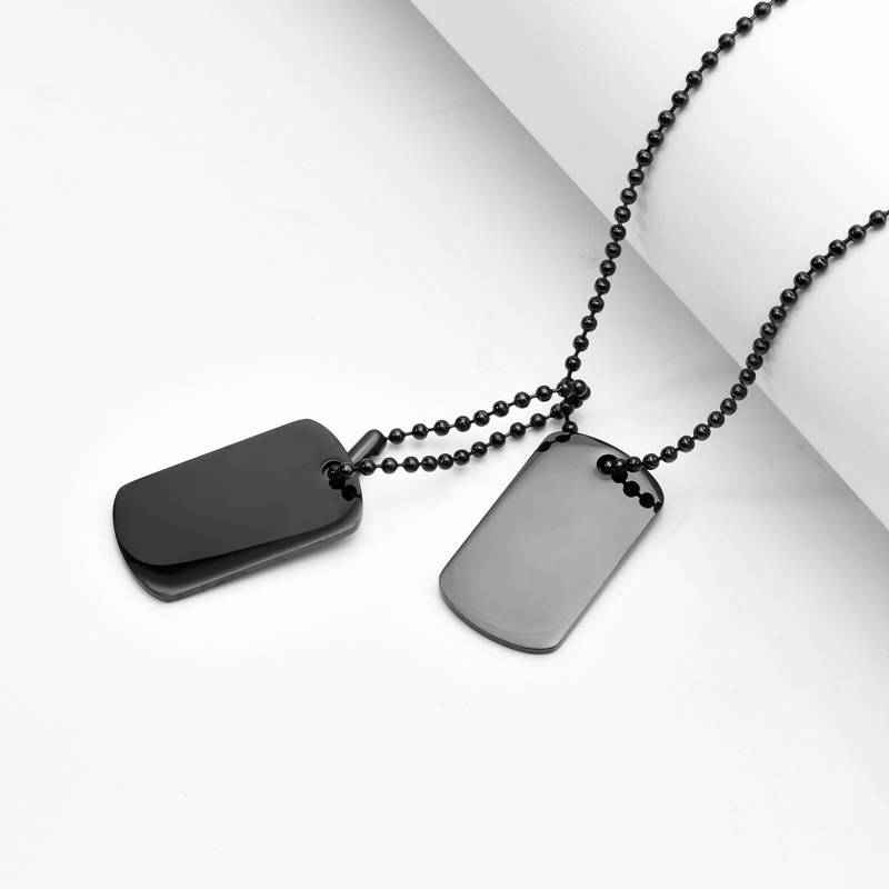 Collier pendentif personnalisé pour homme en acier inoxydable de haute qualité avec pendentif hip-hop