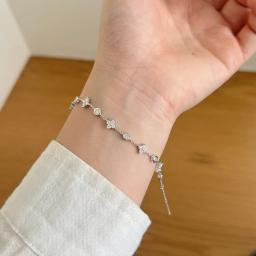 Moissanite bracelet