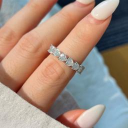 Moissanite Ring
