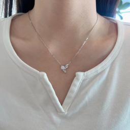 Moissanite necklace
