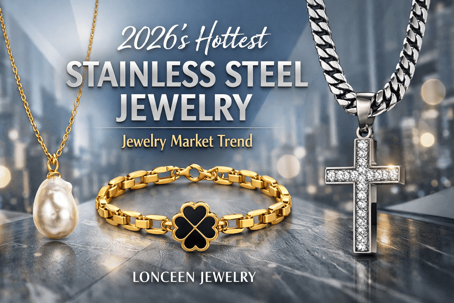2026's Hottest Stainless Steel Jewelry: Jewelry Market Trend