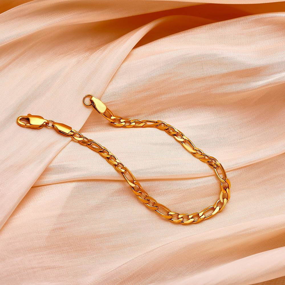 Women's stainless steel non-oxidizable jewelry long fashion jewelry bracelet