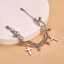 Women's Stainless Steel Double Cross Stainless Steel Gold-Plated Custom Fashion Jewelry Chain Bracelet Bangle thumbnail 3