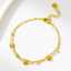 Stainless Steel 18k Gold Plated Zircon Fashionable and Elegant Jewelry Women's Bracelet thumbnail 3