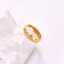 Non-oxidizing women's stainless steel simple and stylish jewelry ring thumbnail 3