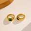 Luxurious Green and Black Zircon Women's Stainless Steel Gold-Plated Fashion Jewelry Ring thumbnail 2