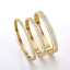 High-quality stainless steel 18K rose gold plated women's fashion jewelry bracelet thumbnail 1