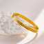 Stainless Steel Zircon 18k Gold Plated Bracelet: A Modern Jewelry Choice thumbnail 1